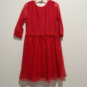 Little girls dress, perfect for Valentine’s Day, size 6